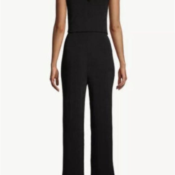Chicos Cross front halter jumpsuit - Picture 2 of 4